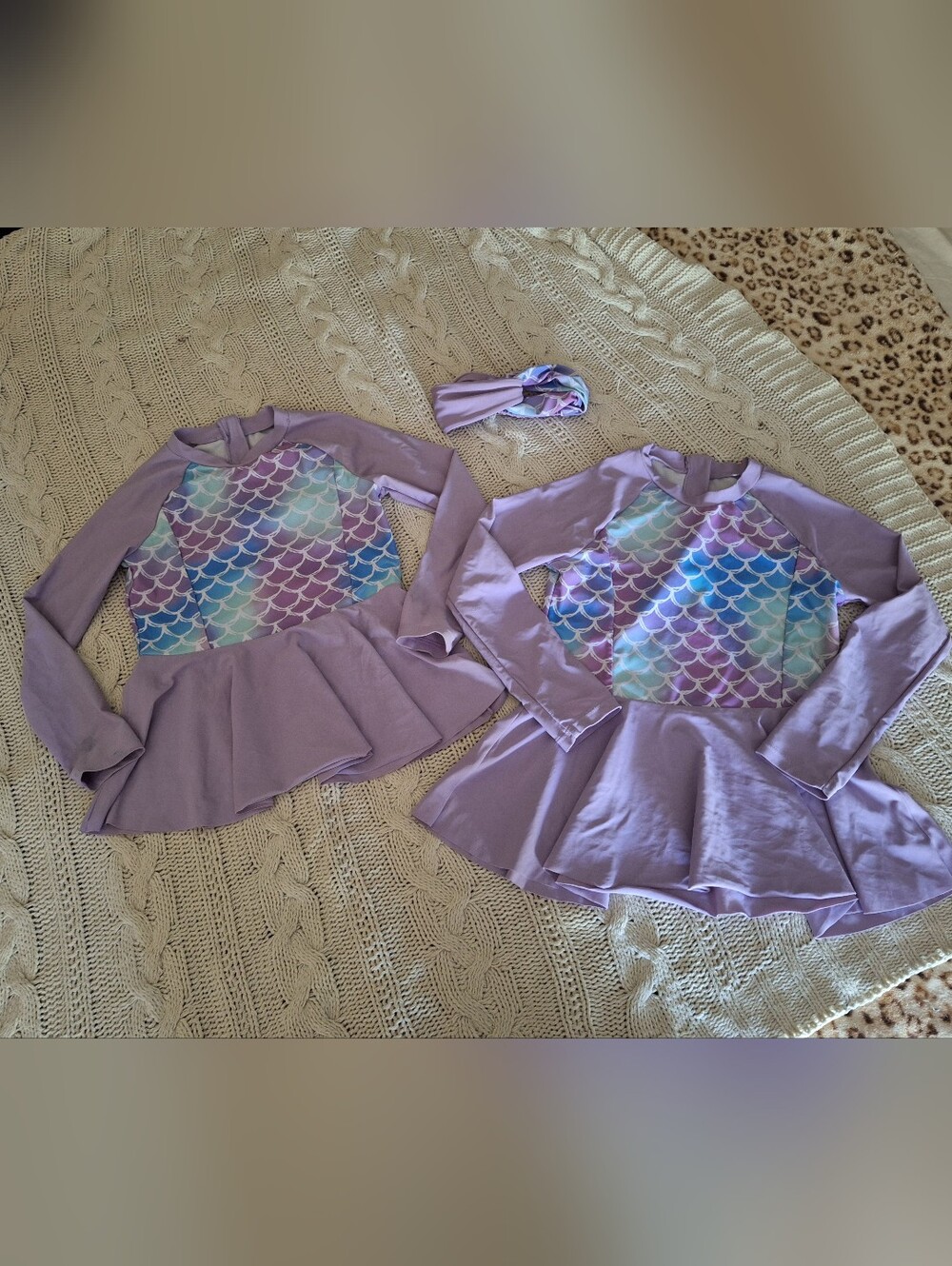 Girls Mermaid Swim Tops Bundle